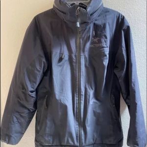 Arcteryx black women’s medium winter coat